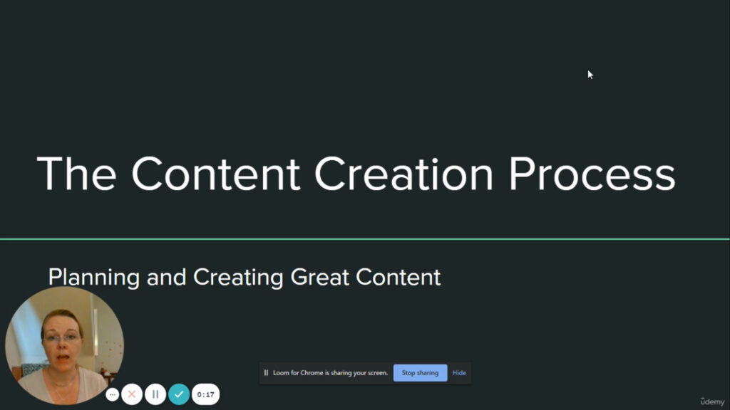 The Content Creation Process ( By Laurie Mega)