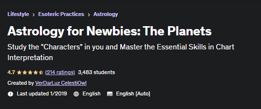 Astrology for Newbies: The Planets (By VerDarLuz CelestiOwl)