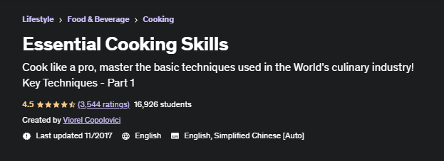 Best Cooking Course For 2023